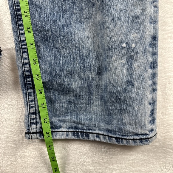 Affliction Grant RN# 127458 Size 40x33.5" Long Men's Jeans Heavy Distressed - Picture 7 of 14